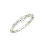 varitsa-jewellers - 0.05ct Round Diamond Gold Engagement Ring - 27GG07